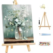 Peinture Par Numéro Paysage Japonais – Kit Complet Avec Cadre 40x30 Cm, Toiles HD Et Pinceaux