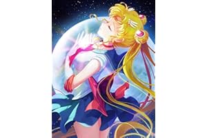 HUASHUZI 5D DIY diamond painting anime sailor moon pintura diamante bordado de punto de cruz diamante pintura kit completo 30x40cm para la decoración de la pared del hogar