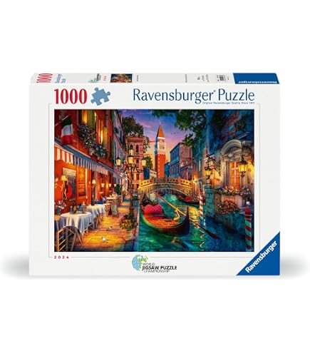 Ravensburger 01433 Venezia Day To Night Puzzle 1000 Pezzi &ndash; Nuovo Sigillato &ndash; Spedito Dagli USA
