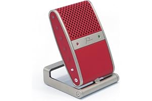 TULA MICS Tula Mic: micrófono USB C y Grabador móvil para podcasts, Youtube, vlogging, Llamadas con Zoom. Compatible con Mac/PC, iOS y Android (Red)