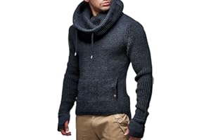 Leif Nelson męski sweter z dzianiny LN5060