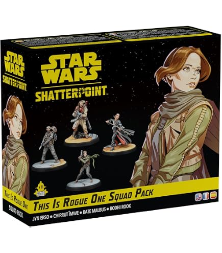 Asmodee - Star Wars™ : Shatterpoint - Escouade Delta | Atomic Mass Games - Escouade Delta - Extension jeu de figurines - Stratégie - republic commando - 14+ - Version multilingue Asmodee - Star Wars™ : Shatterpoint - Escouade Delta | Atomic Mass Games - Escouade Delta - Extension jeu de figurines - Stratégie - republic commando - 14+ - Version multilingue
