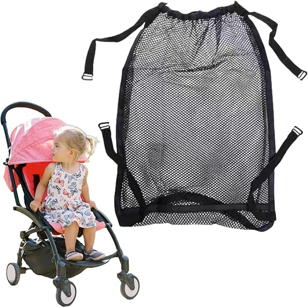Rete Portaoggetti Universale Per Passeggino Sunnybaby - Nero, Qualità Tedesca, Fino A 500g - Foto 9
