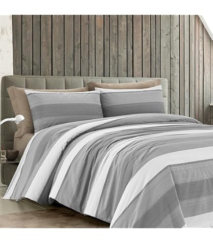 Parure Copripiumino Singolo Cotone - Made In Italy 155x200 Cm + Federa - Foto 9