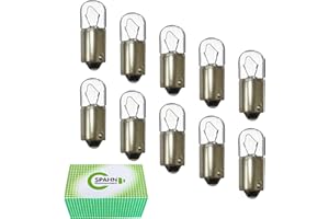SPAHN-10 Stück Glühlampe 12V 2W Ba9s Glühbirne Lampe Birne 12Volt 2Watt neu 10er Pack
