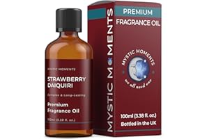 ‎MYSTIC MOMENTS Mystic Moments | Erdbeer -Daiquiri -Duftöl - 100 ml - perfekt für Seifen, Kerzen, Badebomben, Ölbrenner, Diffusoren und Haut- und Haarpflegegegenstände