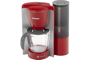 Theo Klein 9577 Bosch kaffekokare I Barnvänlig kopia med kaffefilter, vattenbehållare och kaffe med ett knapptryck I Leksaker för barn från 3 år