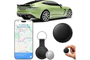 GPS Coche localizador, 2026 Localizador GPS para Coche, Compatible con Android y iOS, Seguimiento en Tiempo Real, Mini magnético para Coches Tracker rastreador para Coches Sin cuota mensual -Negro