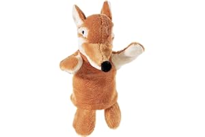 Heunec & KG and His Friends Hand Puppet Mr Fox GRS/PET Plush, Red/Brown, 30 cm