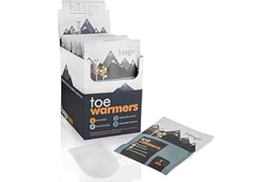 HAAGO 20 Paia Scaldapiedi Riciclabili - qualità Premium, Calore Istantaneo, Naturale al 100%, Attivato dall'Aria - Fino a 10 Ore di Calore - Scaldini per Piedi per Uomini e Donne.