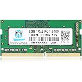 Memoria RAM da 8 GB DDR4 2400 MHz SODIMM 1RX8 PC4-19200 (PC4-2400T) CL17 Non-ECC Laptop RAM