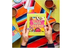 How to be a Taco Legend Cookbook Kit from The Spicery | 80+ Mexican Recipes | Easily Create a Range of Mexican Delights with These 4 Spice Blends | Refills Available