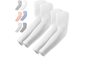 OutdoorEssentials UV Sun Protection Arm Sleeves - Cooling Compression Arm Sleeve - Sports & UV Arm Sleeves for Men & Women