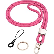 Vicloon Lanyard Neck Strap, Badge Lanyards, Neck Lanyard Polyester Neck Strap Badge Lanyards Keyring With Metal Key Rings Detachable Lanyards For ID