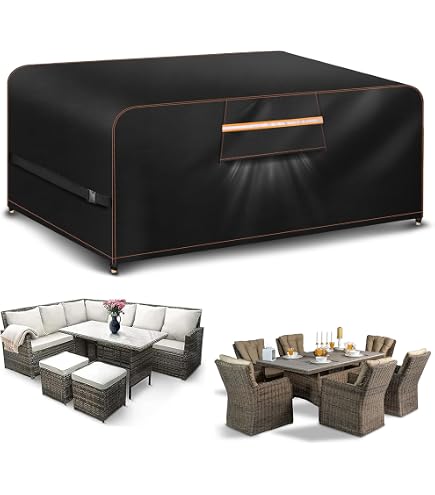Housse De Table De Jardin Blanche Impermeable 180x76x76 Cm - Protection Élastique Avec Renfort