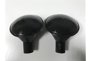 CHJIEJIE 2 Stück Ersatzbrause für Gießkannen 8,10 und 14 Liter Schwarz Geli Brause Brauseaufsatz Aufsteckbrause für Garten, Beet, Grab Pflege usw.Giesskanne Giesskannenbrause