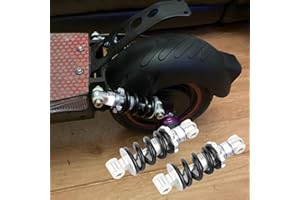 ‎TISSTING Tissting Shock Absorber Rear Suspension, High-Quality Metal Shock Absorber 125 mm for Go-Kart and Scooter, More Stable Driving, Best Choice for Mountain Roads, Solid Construction