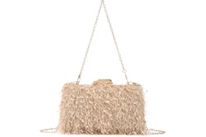 LHHMZ Women Elegance Tassel Clutch Bag Stylish Shoulder Bag Wedding Party Bag Valentines Gift Bag