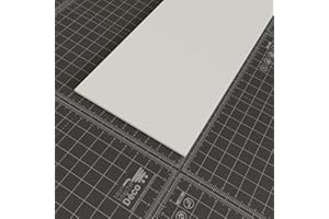 MON MARCHÉ DÉCO Profil Plat PVC 100 mm - Longueur 2.60 m