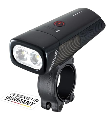Éclairage Avant Vélo VAE Herrmans MR4 - Noir - 100 Lumens - Neuf