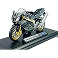 Welly Aprilia RSV 1000 R Factory Black with Socket 1:18 1/18 Metal Model Motorcycle Die Cast New in Box