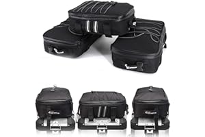 XQSSB Accessori Moto BMW R 1200 1250 GS LC Adventure: Borse Superiori, Laterali e da Viaggio per F650GS G310GS ADV (Color: 3bags-aset)