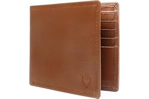 PELLE TORO Minimalist Slim Mens Wallet, Handmade Real Leather Card Wallet with RFID Blocking, 10 Card Holder Slots & Note Section, Brown