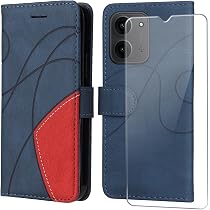 Funda Tipo Cartera De Cuero PU Para Xiaomi Redmi 15C – Con Protector De Pantalla Y 3 Ranuras Para Tarjetas