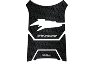 Resin Bike Aufkleber für Motorrad Kompatibel mit Honda Africa Twin CFR 1100 L 2022-2023. Tankabdeckung vor Stößen und Kratzern. 3D-Harzklebstoff - Stickers - Made in Italy