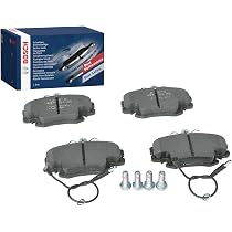 Bosch BP1074 – Plaquettes De Frein Avant Haut De Gamme – Freinage Silencieux, Moins De Poussière, Certifiées ECE-R90, Sans Cuivre – Jeu De 4 Avec Accessoires