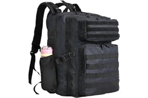 CINGHI LUSSO Mochila Táctica 35-40L Mochila para Hombres Mujeres Mochila para Senderismo Viajar Camping Outdoor Molle Deportes Bolsa Nylon Daypack