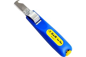 S&R Kabelkniv/TILLVERKAD I TYSKLAND/Avskalningsverktyg 4 mm - 28 mm Avskalare, avskalare, avskalningsverktyg
