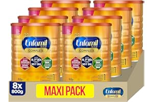 Enfamil Complete 1 - Leche Infantil Para Lactantes De 0 A 6 Meses De Edad, Fórmula Para Bebés Recién Nacidos - Pack De Latas X 00 Gr, 8 Unidad