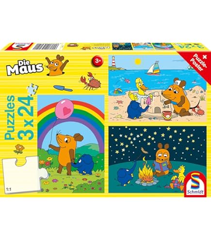 Educa Bluey Puzzle Set - 2x 20 Teile Im Koffer - Ab 4 Jahre - 28x20cm
