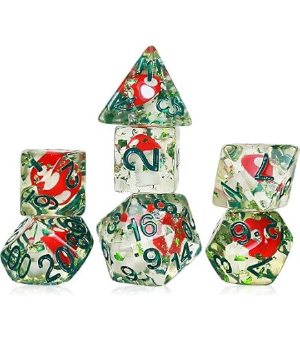 Dés Jdr Seti Jeu De Societe DollaTek Glitter Point Dé Polyédrique Set De Jeux De Table Dés 3 Sets Dés 3 X 7 (21 Pièces) Die Série D20 D12 D10 D8 D6