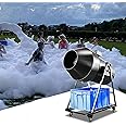 Stage Large Foam Machine, 3000W Snow Gun Foaming Machine Party Equipment, Party Shaking Head Jet Bubble Machine, for Outdoor Parties Water Park Pool Party
