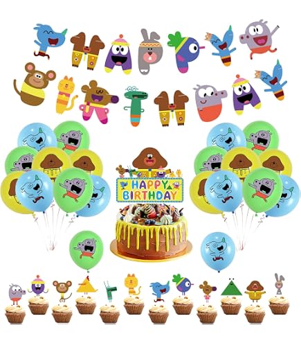 Hey Duggee Folienballon 18 Zoll – Geburtstagsdeko, Mit Automatischem Ventil, Für Luft Oder Helium