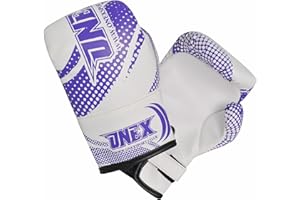 ONEX Junior/Kids Boxing Gloves Sparring Pro 2oz-4oz Punch Bag Fight MMA Muay Thai Grappling Fight Mitts Martial Arts Training Kickboxing Punching Glove