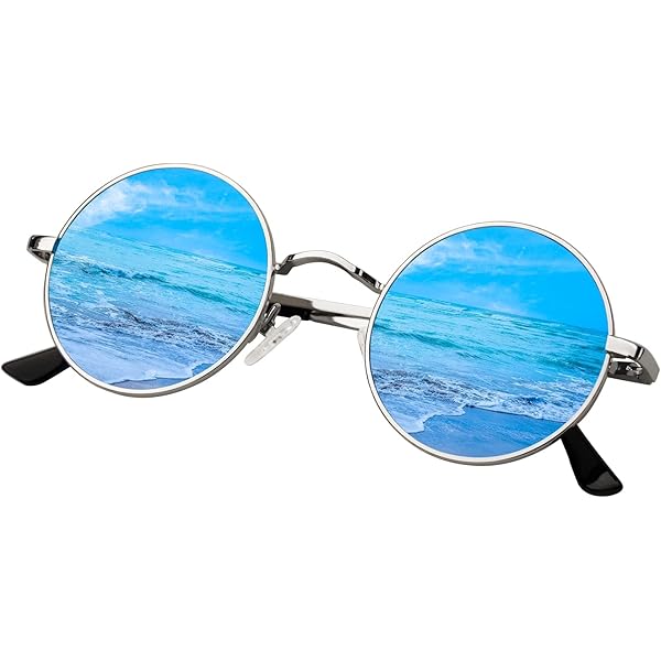 SOJOS Retro vierkante ronde zonnebril dames heren vintage klassieke zonnebril met UV400 bescherming SJ2316, grijs, Medium