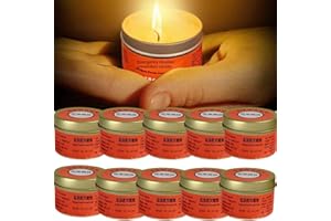 GÉNÉRIQUE Bougies De Survie Longue Durée, 10 Pièces Bougies D'urgence Longue Durée, Bougiesde Prévention Des Catastrophes, 30 Heures De Combustion, Pour Pannede Courant, Camping, Randonnée