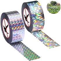 Repellente Per Uccelli Riflettente A Spirale | 12 Pezzi Da 30 Cm | Per Balcone Giardino Terrazzo