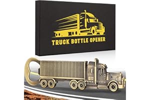 LULLEA Geschenke für Männer, LKW Fahrer Geschenke, Vintage LKW Flaschenöffner, Personalisierte Geschenke Männer, Vatertagsgeschenk, Weihnachtsgeschenke Geburtstagsgeschenk für ihn, Ehemann Opa Freund