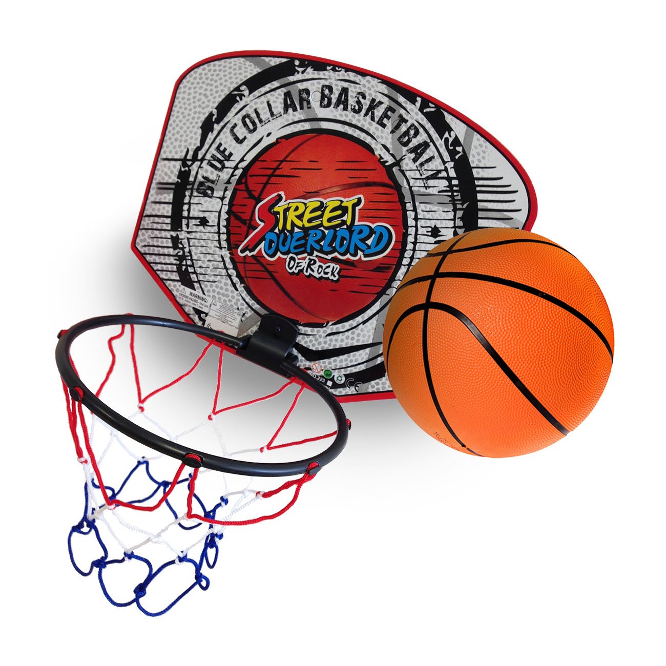 TwitFish Mini Basketball Game Set Portable Basket Ball Hoop Office Kids