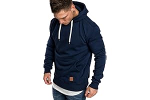 REPUBLIX Herren Basic Kapuzenpullover Sweatjacke Pullover Hoodie Sweatshirt R-0051