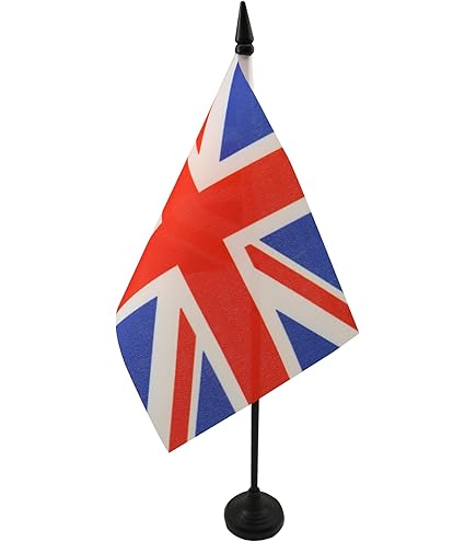 Drapeau De Table Creuse - 15x10 Cm - Socle Plastique - Pour Bureau Ou Décoration Intérieure
