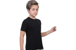 Dice Boys Half Sleeve Lycra Crew neck Undershirt