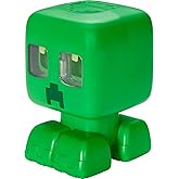 Mattel Minecraft Evcil Creeper Fig&uuml;r&uuml; JGX49 | Işıklar, Sesler ve Patlayan Hareketli Creeper Mob, 14 cm D&uuml;ğmeyle Etkinleştiril