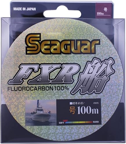 KUREHA Seaguar Ace 100 Fluorocarbon Fishing Line - 100m Roll, No. 5 (0.37mm)