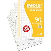 Fogli Rinforzati Rambloc A4 5mm - 320 Pagine, Carta 100gr FSC - Per Quaderni Ad Anelli - Foto 3