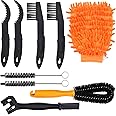 Fahrrad Reinigungsset Mit Kettenbürste - Praktisches Putzset Für Kette, Kettenblatt & Reifen
